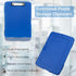 8.5x11 Meiikun Clipboard with Storage, Plastic Clipboards with Pen Holder, High Capacity Nursing Clipboard Folder, Side