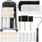 Bates- 4 Inch Paint Roller Set, 18 pcs, 1x Plastic Paint Tray,