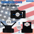 25LBS (5 Magnet Zip Tie Mount Clips Magnetic Zip Ties Mount Holder Strong Multipurpose Wire Cable Holder Mount Wire
