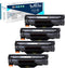 LCL Compatible Black Toner Cartridge Replacement for HP 79A 279A (4-Pack) for Laserjet Pro M12 Series