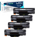 LCL Compatible Black Toner Cartridge Replacement for HP 79A 279A (4-Pack) for Laserjet Pro M12 Series