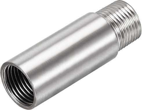 uxcell Shower Head Extension Arm, Stainless Steel 1/2PT Male to 1/2PT Female Thread 70mm Length Cast Pipe Fitting