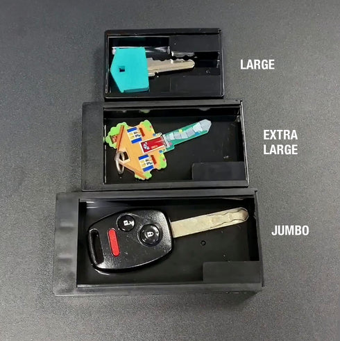 Lucky Line Jumbo Magnetic Key Hider, Case Holder for Larger Keys (91501)