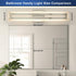 24 Inch, 15W 3CCT Dimmable WILON Modern Bathroom Vanity Light Brushed Nickel LED Vanity Light, Bathroom Light Fixtures