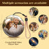 2.8" 4GB Memory Sphere Lamp, Crystal Ball Video Player Memory Orbs Ornament Uploadable Videos & Photos, Personalized