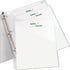 Avery Binder Pockets for 3 Ring Binders - Clear - 8.5" x 11" - 15 Binder Folders Total (3-Pack)