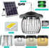 3000LM 4400mAh 3 Deogos Solar Shed Light Outdoor Indoor,Solar Powered Gazebo Light Battery with Motion Sensor and Color