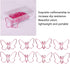 Uxsiya Metal Paperclips, 50Pcs Innovative Cute Butterflies Paperclip for School