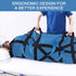 50"x40" Positioning Bed Pad with Reinforced Handles Waterproof Washable Draw Sheets for Hospital Bed Patients Moving