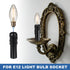 VIAPUICE 4.1" 10 Pack E12 Bulb 21mm Candle Covers Sleeves - Light Holder Plastic Drip Candle Socket Covers I.D.