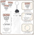 Sinload 36 Sets 0.7mm You Rock Gifts Bulk Inspirational Fun Mechanical Pencils Bulk Stone Keychains Cards Rock Thank