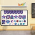 VABAMNA 28Pcs Space Motivational Posters Bulletin Board Decorations for Teachers School Office Home Decor