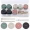Swpeet 52Pcs Polishing Wheels Kit - 40Pcs Mixed Colors Silicone Rubber Polishing Wheels + 12 Mandrel Shank for Rotary