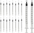 20 Pack 1ml/cc Syringe for Liquid with Caps - Individually Sterile Sealed Liquid Measuring Syringe Tools