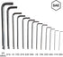 OEMTOOLS 24287 13-Piece SAE Hex Key Set, Long Arm Ball End Allen Wrench Set with Storage