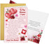 Obbyidk Romantic Valentine's Day Card for Women, Sweet Valentines Card for Wife Girlfriend,