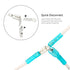 HKS 200PCS Female Spade Connector Kit, Heat Shrink Electrical Quick Disconnect Wire Connectors for Automotive
