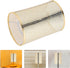 E27/e14 Uonlytech Rattan Lamp Shade Barrel Lampshade Lamp Cover Woven Lamp Shade Replacement Hanging Pendant Light