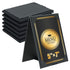 PU Leatherette Table Tents, 5"x 7" Double-Sided Menu Holder, A-Frame Table Tents