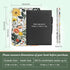 Book Sleeve for Book Lovers Paperbacks, Book Protector Cover Bag with Zipper, Waterproof PU Leather Bible Cover Case