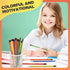 Sabary 48 Pcs Motivational Pencils Set, Inspirational Silicone Bracelets, Kids Teens Christmas Gifts