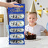 Lemicin Birthday Money Holder Envelopes for Cash Gift Surprise Blue Gold Money Envelopes with Slots Happy Birthday Gift