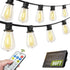 Solar String Lights Outdoor Waterproof with Remote & Timer, LED Shatterproof ST38
