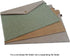 Durable A4 File Folder Document Holder - Portfolio Envelope Case with Snap Closure, Set of 2