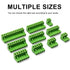 50PCS 2 Pin 5.08mm Pitch PCB Mount Screw Terminal Block Connector, Pluggable Quick Male Plug Connector