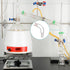 StonyLab Glass Distillation Adapter – 105 Degree Bent with 14/20 Outer and Inner Joint