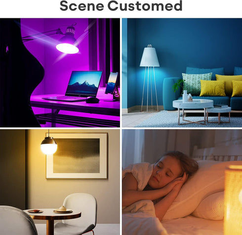Bulb Dimmable Bulbs, 850 E26 Bulb 60 A21, 2200K-7000K 9.5W, 1 Pack VOCOlinc Smart Light Works with Apple Homekit