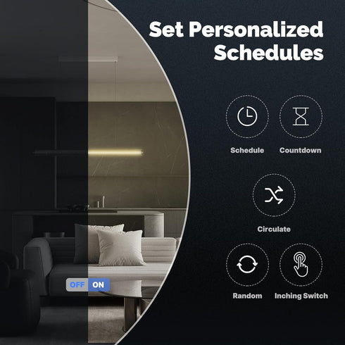 2 MOES Zigbee Smart Switch Gang, Require MOES Zigbee Hub and Neutral Wire, Double Inteligente Light Switch, Work as