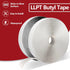 LLPT Butyl Tape Black 1 Inch x 33Ft Tight Seal for Leak Proof EPDM RV Repair Window Glass Boat Sealing Roof Pipe Patching(BST233)