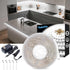 Under Cabinet Lighting Kit Small Led Strip Lights 10 ft White, Dimmable