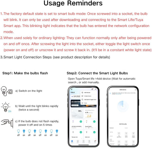Bulbs 60W 450LM 5W Bulb 16 Bulb, 2.4G (E12) (1) Candelabra Smart Light Equivalent, LED Compatible with Alexa/Google