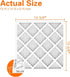 10x10x1 Furnace Air Filters MERV 11, Jaseng 4 Pack AC Filter MPR 1000 & FPR 7 Replacement (Exact Size: 9 3/4"x9