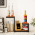 Snughome Desktop Shelf, 3 Tier Wood Bookshelf Organizer Storage Rack, Adjustable Shape Display Shelf for Office, Home,