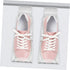 4pcs PRETYZOOM Camp Shoe Space-Saving Holder Retail Display Rack Shoe Display for Store