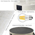 15.75''H 3-Way Dimmable 2 E26 Bulb Table Lamp Touch Control, Small Bedside Lamps with USB Ports & AC Outlet, Nightstand