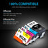 Smart Ink Compatible Ink Cartridge Replacement for HP 902 XL 902XL (4 Combo Pack) for Officejet Pro 6978 6968 6974 6975
