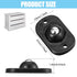 Quilax 16 360Swivel Pcs Self Adhesive Caster Wheels, Mini Caster Wheels for Small Appliances, Appliance Rollers