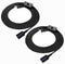 HESSION 2 Pack Plug-in Pendant Light, 16.4Ft Vintage Industrial Edison Light Socket