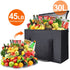 4-Pack Insulated Reusable Shopping Grocery Bags, X-Large Soft Cooler Bag Insulated, Boadon Collapsible Grocery Shopping