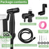 KescherAb Handheld Toilet Bidet Sprayer for Toilet, Adjustable Water Pressure Control with Complete Bidet Spray Hoses