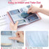 Business Card Holder, PU Leather Credit Card Holder for Women, Name ID Cards Book Case Organizer with 96 Card Slots (Up