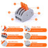 Delgada 60pcs Wire Connectors Nuts Assortment Pack,2/3/4/5 Port Compact Quick Splicing Electrical Connectors Kit,Wiring Terminals for Stranded Solid and Flexible Wires