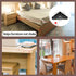 4 SJ2-WDQ-4P Pcs Trapeziform Angle Brackets, Shelf Brackets Heavy Duty Triangular Bracket Fastener, Cold Rolled Steel