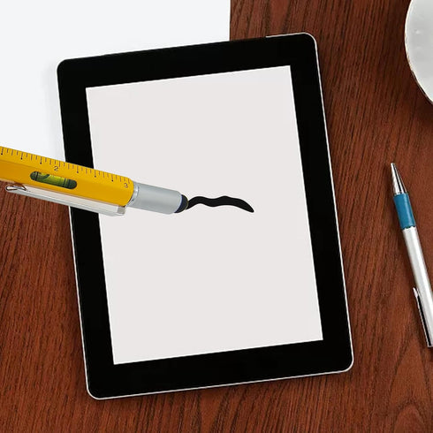 Stocking Unique Gadget Stuffers, 6 in 1 Pens, Multitool Pen Construction Tools, Office Supplies DIY Gifts for Dad
