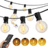Brightown Outdoor String Lights, 55FT 25 G40 Bulbs Shatterproof Patio Lights, Waterproof