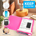 Clipboard with Storage, Heavy Duty Plastic Nursing Clipboard with Low Profile Clip and Pen Holder, Multifunctional Case